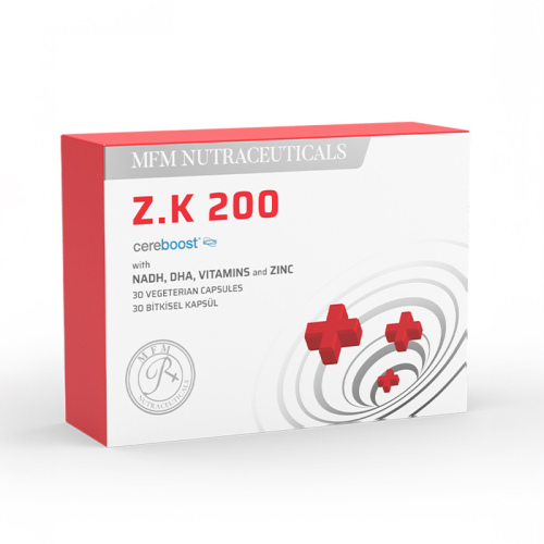 MFM NUTRACEUTICALS Z.K 200 Amerikan Ginsengi İçeren Takviye Edici Gıda 30 Kapsül - MFM