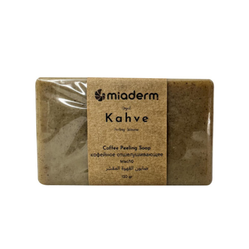 Miaderm Kahve Özlü Arındırıcı ve Peeling Etkili Cilt Bakım Sabunu 125gr - 1