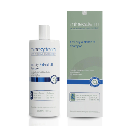 Mineaderm Anti Oily - Dandruff Shampoo 300 ml - Mineaderm (1)