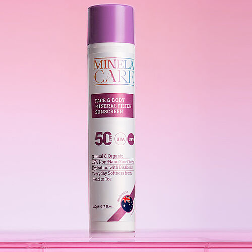 Minela Care Organik Mineral Filtreli Spf50+ Yüz ve Vücut Güneş Kremi 110 gr - Minela Care (1)