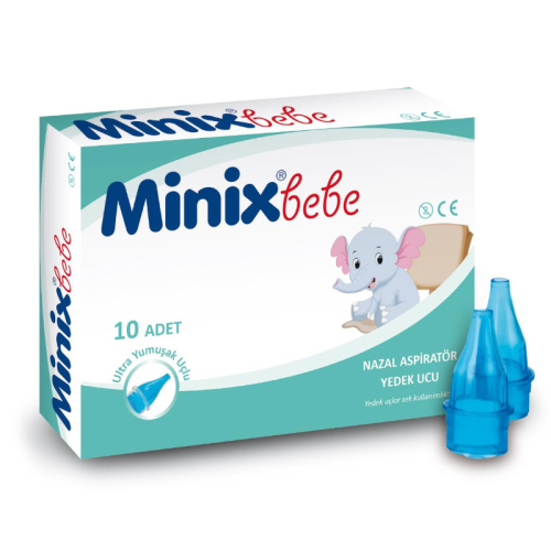 Minix Bebe Nazal Aspiratör Ucu 10 Adet - 1