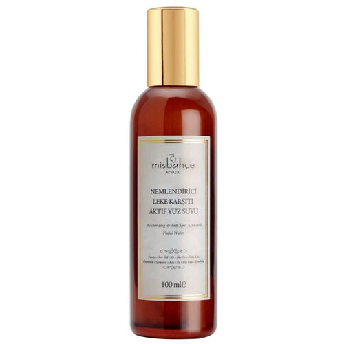 Misbahçe Nemlendirici Leke Karşıtı Aktif Yüz Suyu 100 ml - Misbahçe