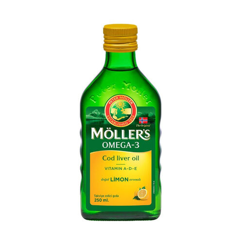 Möllers Omega 3 Takviye Edici Gıda Limonlu 250 ml - Diğer