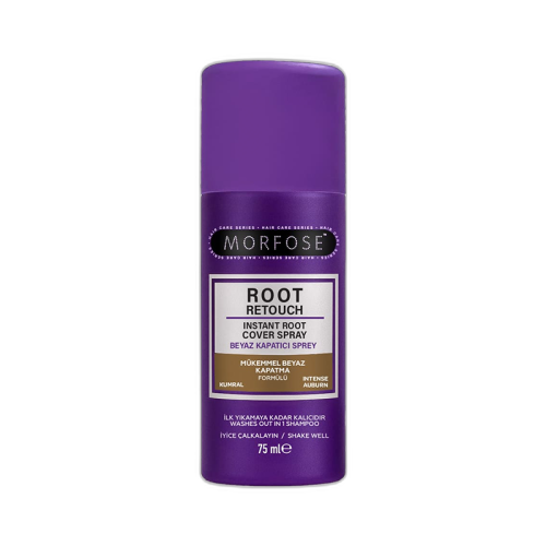 Morfose Root Retoucher Beyaz Kapatıcı Sprey Kahverengi 75 ml - Morfose