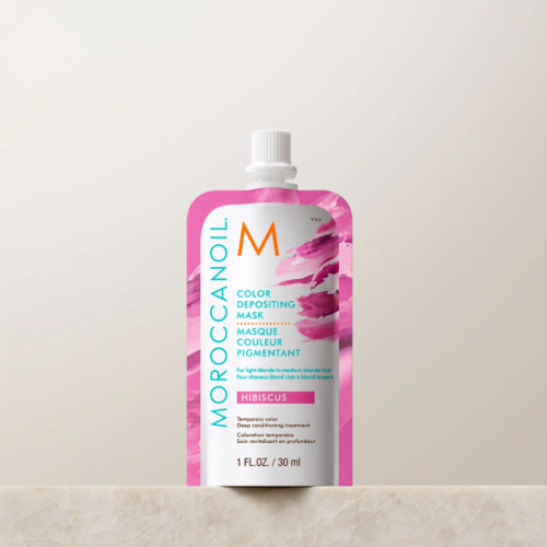 Moroccanoil Color Depositing Mask 30 ml - Hibiscus - 2