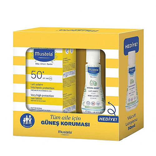 Mustela Güneş Koruması 100 ml SET - Mustela