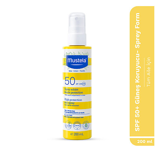 Mustela Spf 50 Güneş Spreyi 200 ml - Mustela (1)