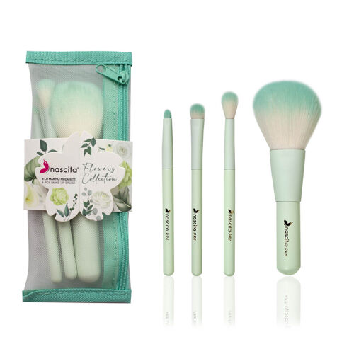 Nascita Flowers Collection 4 lü Makyaj Fırça Seti - Nascita (1)