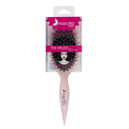 Nascita Magical Curl Bukle Belirginleştirici Saç Fırçası Pembe - 52 - 1