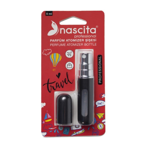 Nascita Parfüm Atomizer Şişesi Siyah - 5 ml - 3