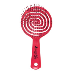 Nascita Pro 3D Flexi Kontrol Açma Tarama Saç Fırçası Koyu Pembe - 1