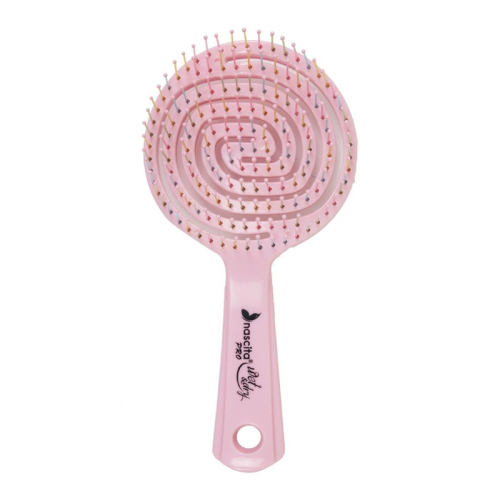 Nascita Pro 3D Flexi Kontrol Açma Tarama Saç Fırçası Pembe - Nascita