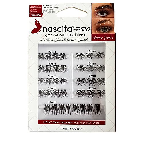 Nascita Pro Çok Katmanlı Tekli Kirpik - Drama Queen - Nascita