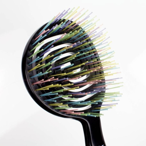 Nascita Pro Üç Boyutlu Yuvarlak Saç Fırçası-05 Siyah - 3