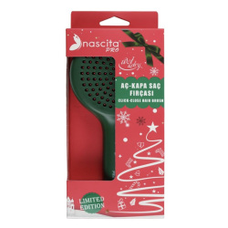 Nascita Yeni Yıl Aç-Kapa Saç Fırçası Yeşil 77 - 1