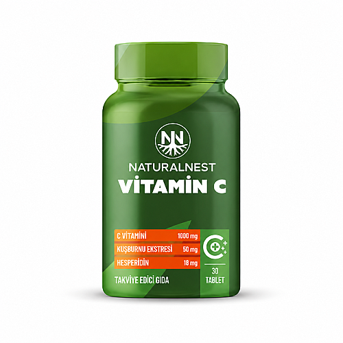 Naturalnest Vitamin C Takviye Edici Gıda 30 Tablet - Naturalnest