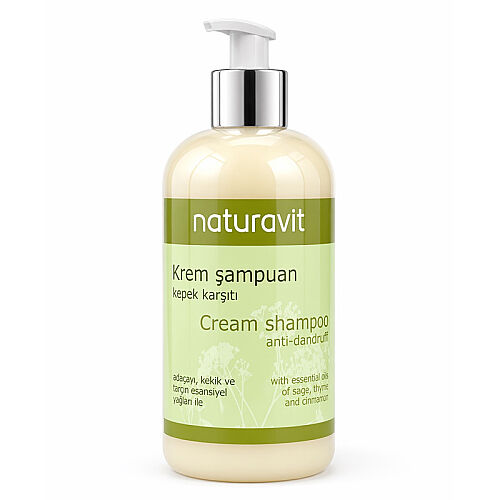 Naturavit Kepek Karşıtı Krem Şampuan 500 ml - Naturavit