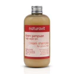 Naturavit Yağlı Saçlar İçin Krem Şampuan 250 ml - 1
