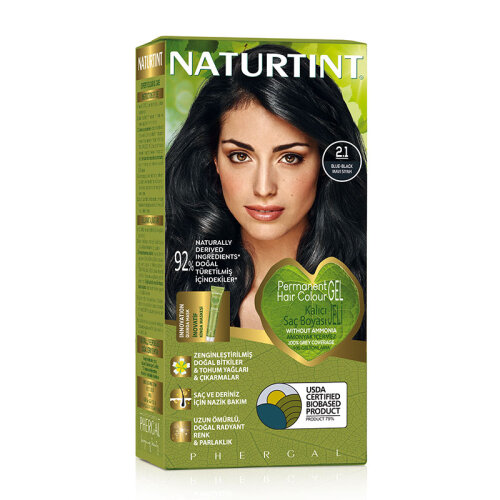 Naturtint Doğal Saç Boyası - 2.1 Mavi Siyah - 1
