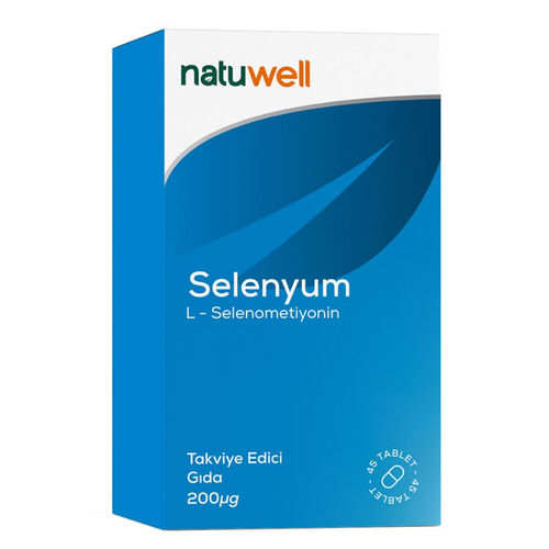 Natuwell Selenyum 200 µg 45 Tablet - 1