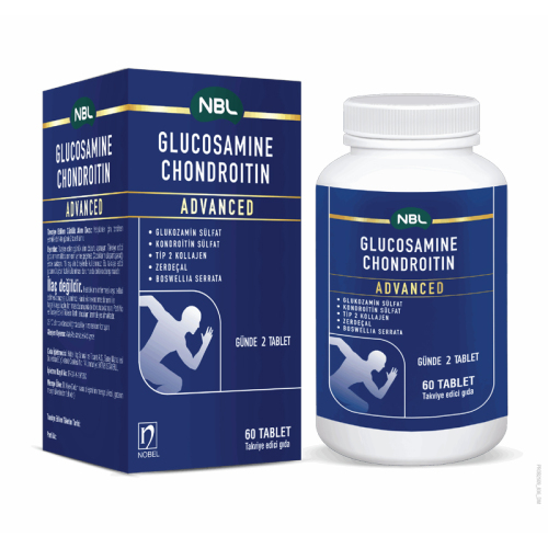 NBL Glukozamin Kondroitin Advanced 60 Tablet - NBL