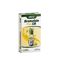 NBT Life Bromelain Plus CR 30 Kapsül - NBT Life