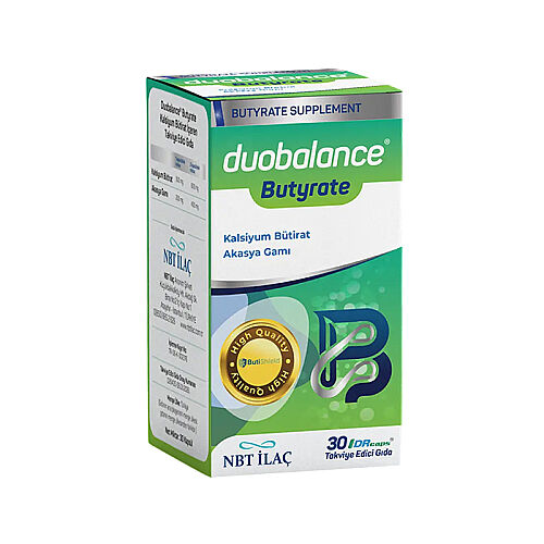 NBT Life Duobalance Butyrate Takviye Edici Gıda 30 Kapsül - NBT Life