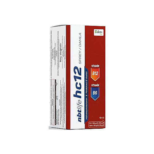 Nbt Life hc12 Takviye Edici Gıda 10 ml - Valens