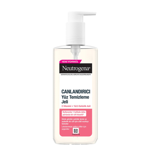 Neutrogena Canlandırıcı Yüz Temizleme Jeli 200 ml - Neutrogena