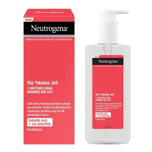 Neutrogena Düzensiz Cilt Tipleri için Yüz Yıkama Jeli 200 ml - 1