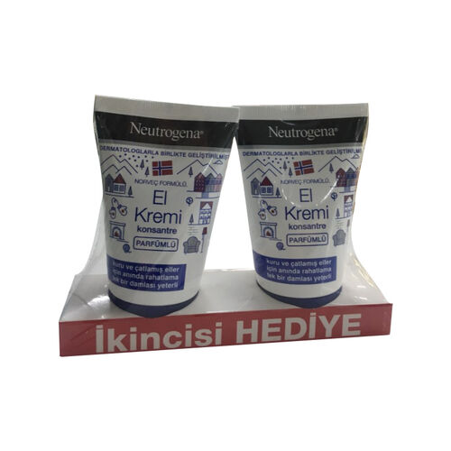 Neutrogena Parfümlü El Kremi 50 ml + İkincisi HEDİYE - Neutrogena