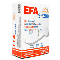 New Life S-1200 Omega 3 Takviye Edici Gıda 45 Kapsül - New Life
