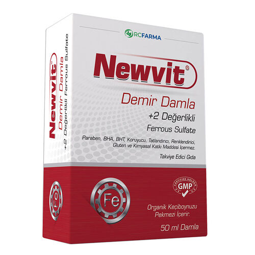 Newvit Demir Damla 50 ml - RC Farma