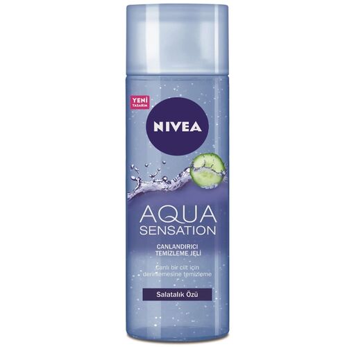 Nivea Aqua Sensation Canlandırıcı Yüz Temizleme Jeli 200 ml - Nivea