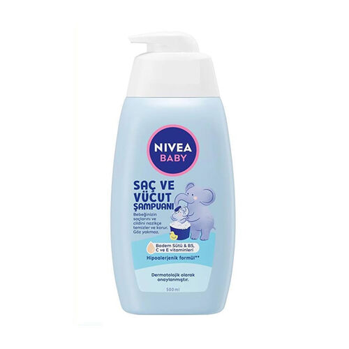 Nivea Baby Saç ve Vücut Şampuanı 500 ml - 1