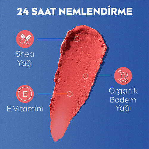 Nivea Caring Beauty Mercan SPF30 Dudak Bakım Kremi 4.8 gr - 4