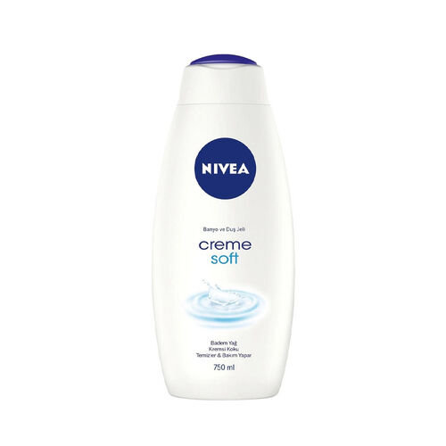 Nivea Creme Soft Banyo ve Duş Jeli 750 ml - 1