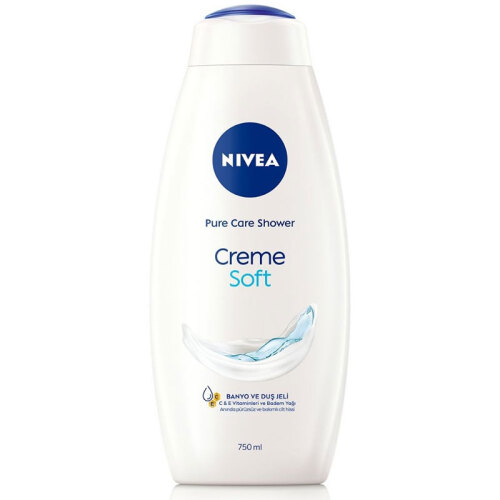 Nivea Creme Soft Banyo ve Duş Jeli 750 ml - 1