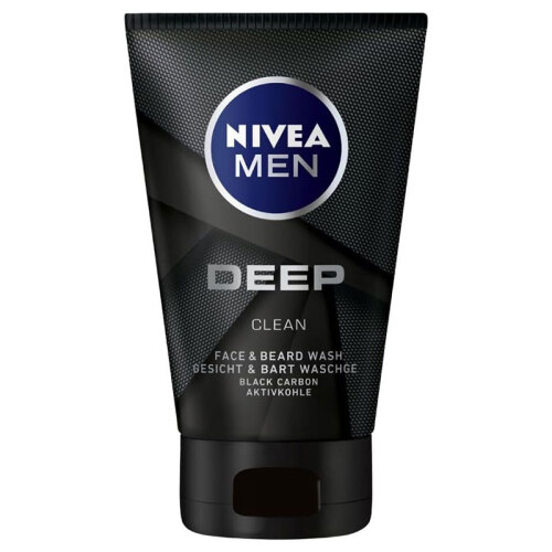 Nivea Deep Dimension Yüz ve Sakal Yıkama Jeli 100 ml - 1