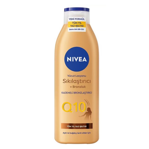 Nivea Q10 Sıkılaştırıcı ve Bronzlaştırıcı Vücut Losyonu 250 ml - 1