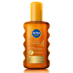 Nivea Sun Karoten Özlü Yoğun Bronzlaştırıcı Güneş Yağ Sprey 200 ml - 1