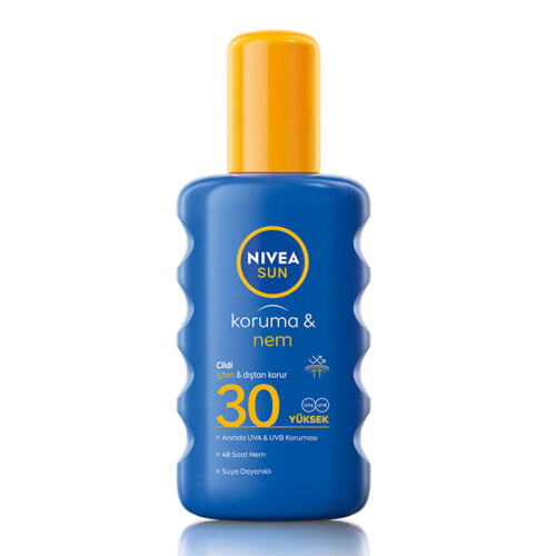 Nivea Sun Koruma ve Nem Spf30 Güneş Spreyi 200 ml - 1