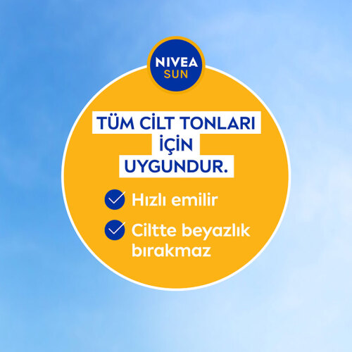 Nivea Sun SPF50 Koruma ve Nemlendirici Güneş Koruyucu Losyon 200 ml - 6