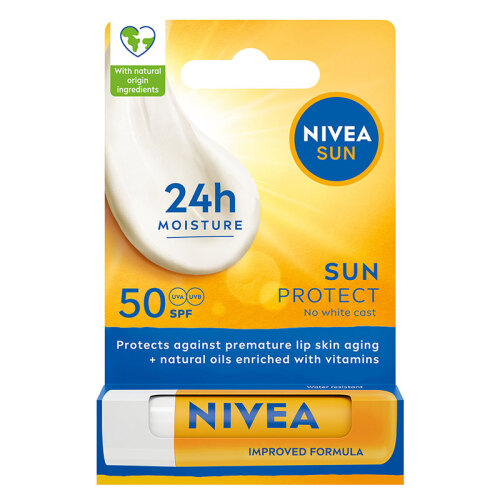Nivea Sun SPF50 Yüksek Güneş Koruyucu Dudak Bakım Kremi 4.8 gr - 1