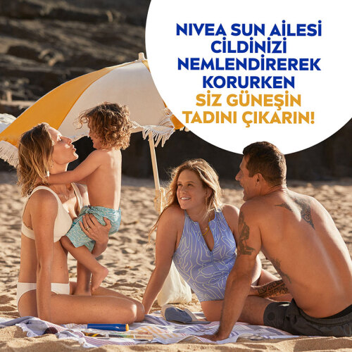 Nivea Sun SPF50 Yüksek Güneş Koruyucu ve Nemlendirici Vücut Spreyi 200 ml - 5