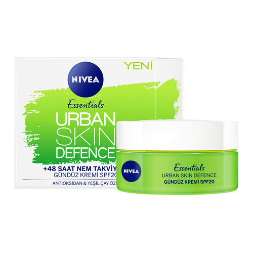 Nivea Urban Skin Defence Gündüz Kremi SPF20 50ml - Diğer