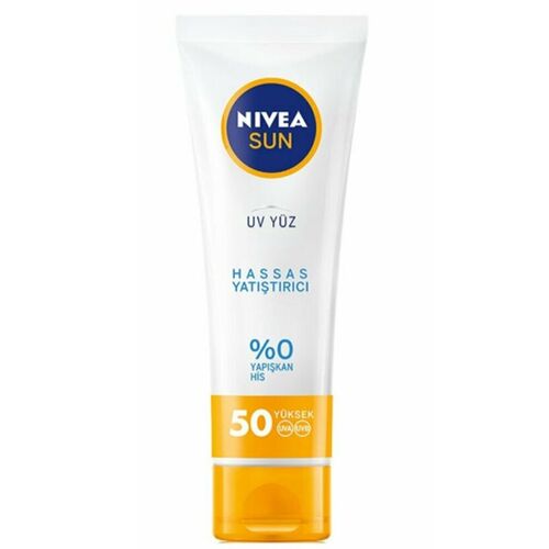 Nivea Sun UV Yüz Hassas Yatıştırıcı Spf 50 Güneş Kremi 50 ml - 1