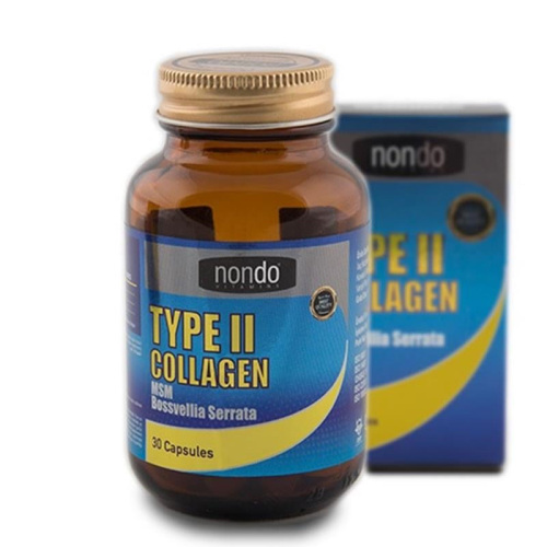 Nondo Vitamins Type 2 Collagen Takviye Edici Gıda 30 Kapsül - 1