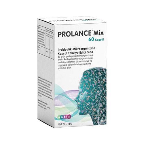 North Line Prolance Mix Takviye Edici Gıda 60 Kapsül - North Line