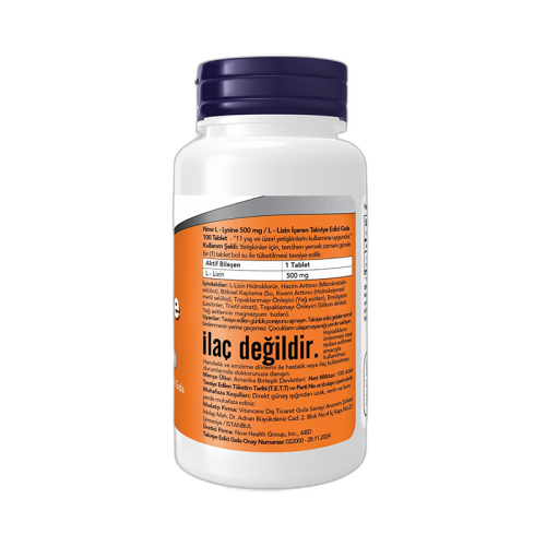 Now L Lysine 100 Tablet - Now (1)